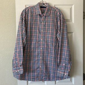 Plaid Tommy Hilfiger button down shirt